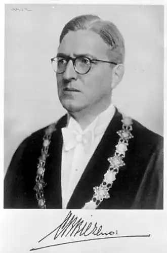 C.B. Biezeno, Rector magnificus 1937-1938 en 1949-1951