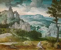 Landschap met de Heilige Hiëronymus, 1547, Koninklijk Museum voor Schone Kunsten Antwerpen