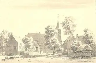 Sint-Lambertuskerk in Kerk-Avezaath, 1732
