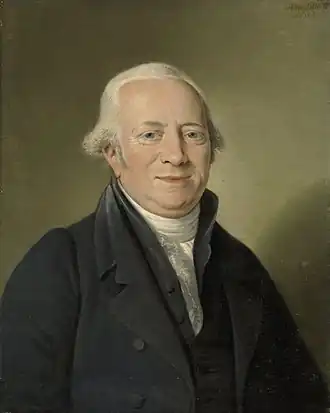 Portret van Roos door Adriaan de Lelie (1815)