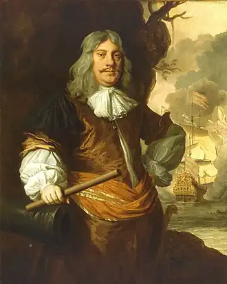 Portret van Cornelis Tromp.