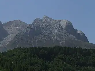 Corno Piccolo gezien vanuit Prati di Tivo