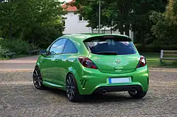 OPC Nürburgring Edition achteraanzicht (2011-2014)