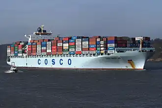 Schip van COSCO