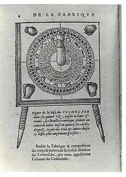Voet van de Cosmolabe
