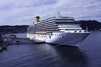 De Costa Deliziosa in Trondheim