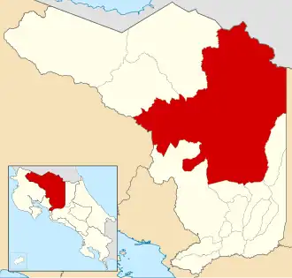 Kaart van San Carlos