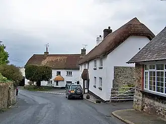 Straat in South Tawton