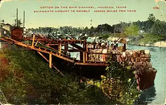 Transport van katoen