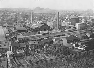 De inplanting in Couillet (1939)