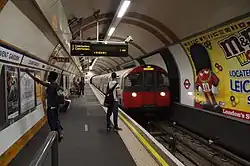 De Piccadilly Line naar het noorden