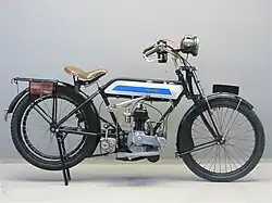 Coventry-Eagle 2¾ pk (300 cc JAP zijklepper) uit 1920