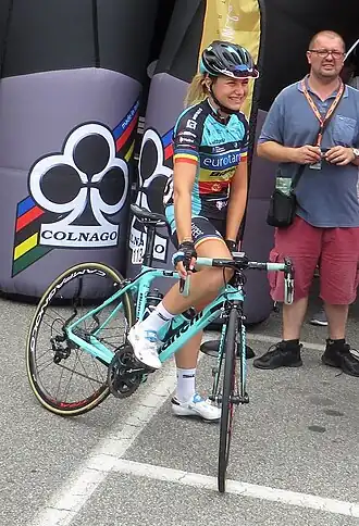 Ana Maria Covrig in de Giro Rosa 2018
