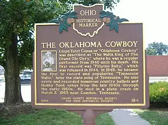 Graf van Cowboy Copas