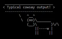 Cowsay