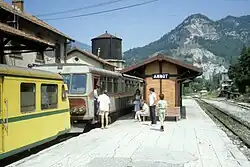 Een CP trein in Annot