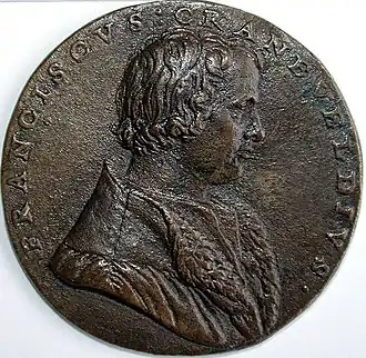 Munt met Franciscus van Cranevelt geportretteerd