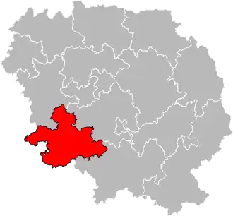 Locatie van het kanton