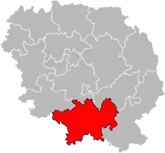 Locatie van het kanton