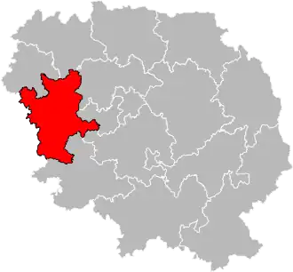 Locatie van het kanton