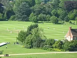 Cricketveld in de University Parks