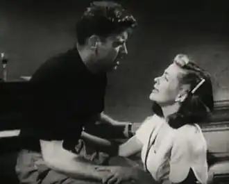 Burt Lancaster en Yvonne De Carlo in Criss Cross