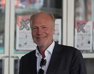 Hanco Kolk bij CrossComix festival 2016.