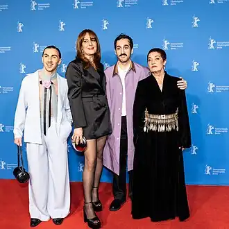 De cast op het filmfestival van Berlijn 2024