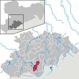 Kaart van Crottendorf