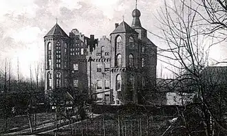 Het kasteel Croy (eind 19e eeuw)