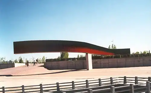 Fisicromía para Madrid a doble faz, Beelden in het Parque Juan Carlos I, Madrid