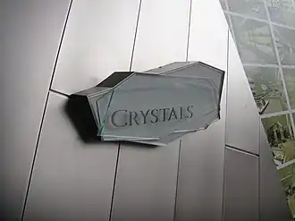 Het logo van The Crystals