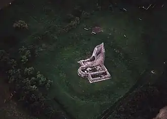 Ruïne van de kerk van Csabdi