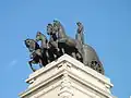 Quadriga op Banco de Bilbao in Madrid