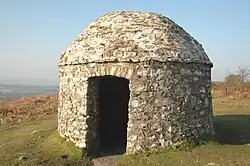 Stenen signaalpost uit 1588 op de Culmstock Beacon
