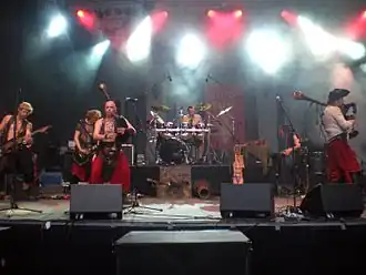 Cultus Ferox tijdens een optreden in 2010