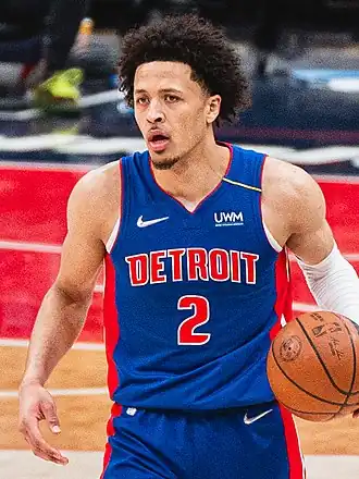 Cunningham bij de Detroit Pistons in 2022