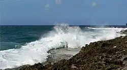 Noordkust nabij Westpunt