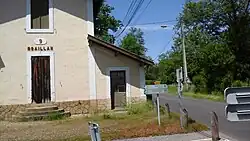 Voormalig station Roaillan.