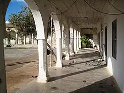 De bogen van het klooster