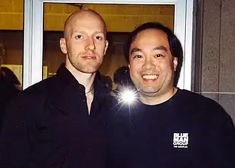 Cyril Raffaelli (links)