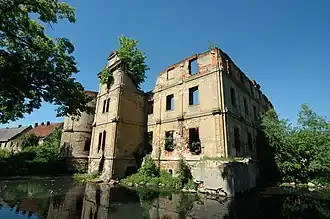 Ruïne van een paleis