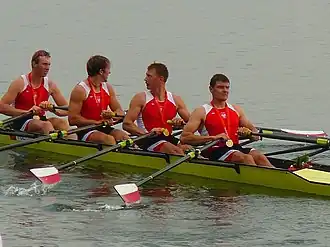 Michał Jeliński (tweede van rechts)