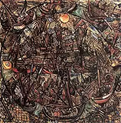 Nederlandse haven, Scheveningen (1914–1915)