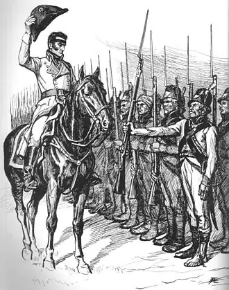 Döbeln bjj Jutas getekend door Albert Edelfelt