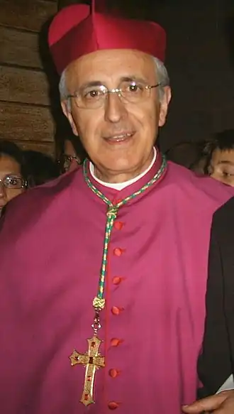 Aartsbisschop Domenico Umberto D'Ambrosio