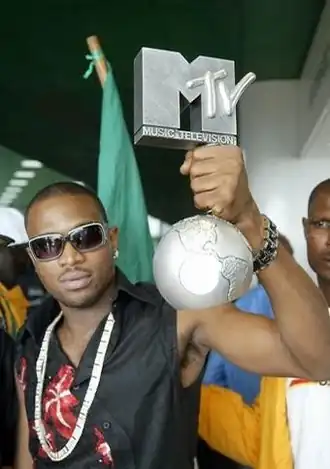 D'banj met zijn MTV Europe Music Award