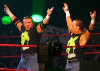 Triple H (links) & Shawn Michaels (rechts)