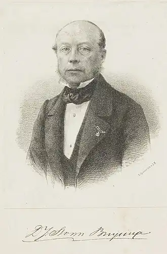 D.J. Storm Buijsing (litho van E. Spanier)