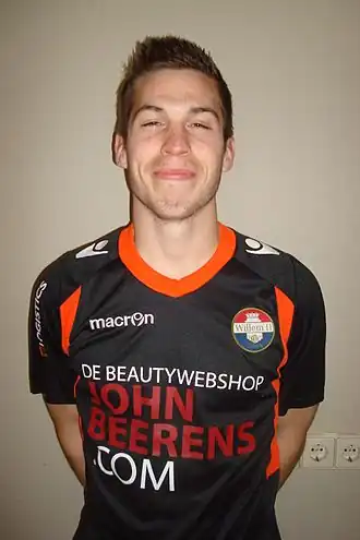 Dries Wuytens in het shirt van Willem II, seizoen 2013/2014
